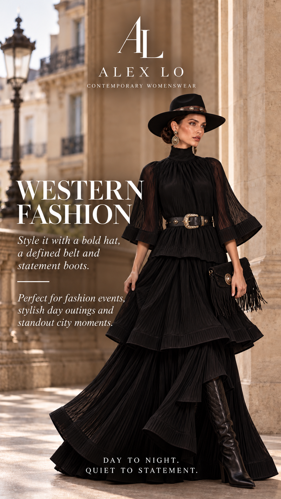 Nocturne — Western Fashion styling