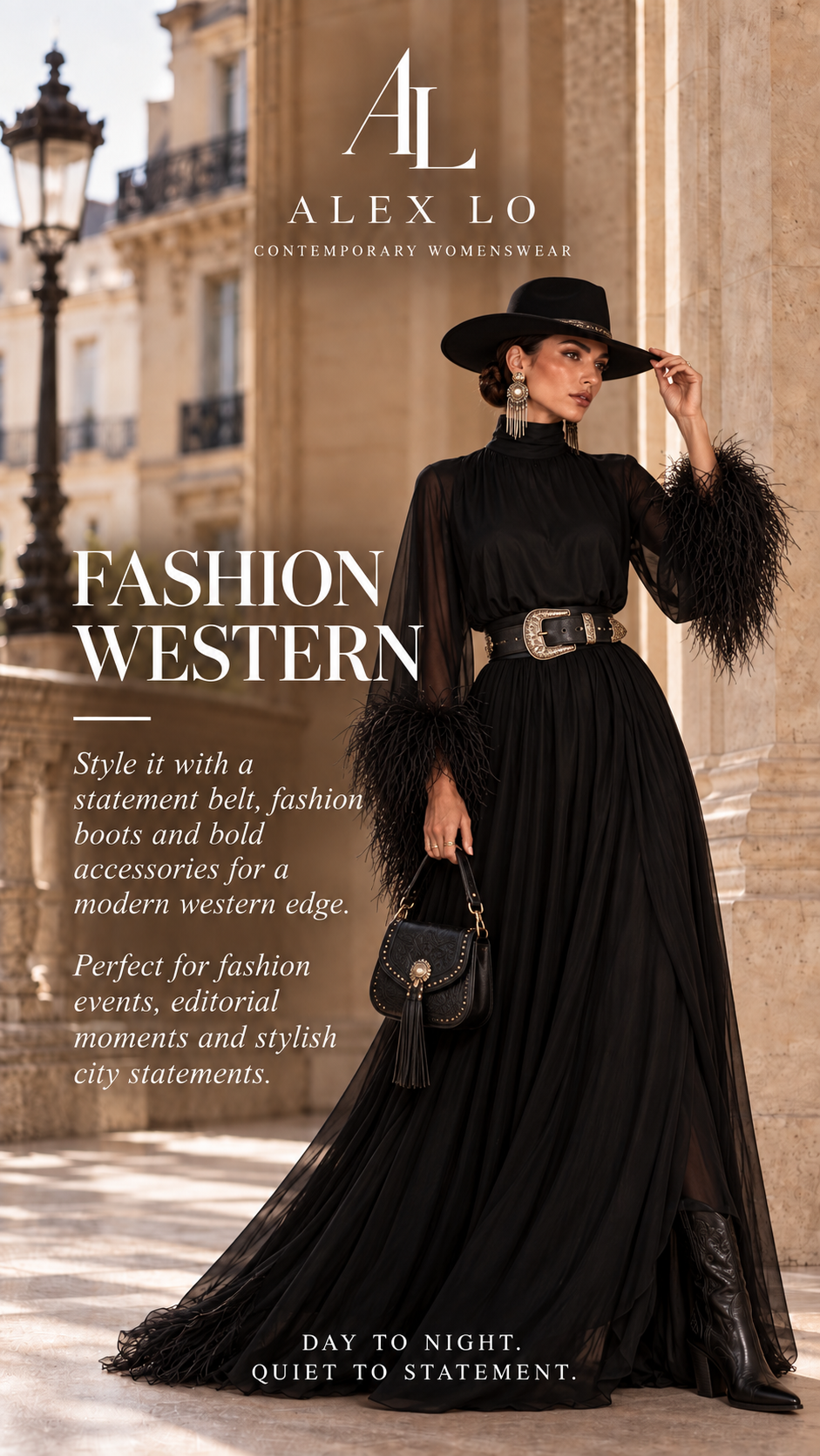 Plume Noire — Fashion Western styling