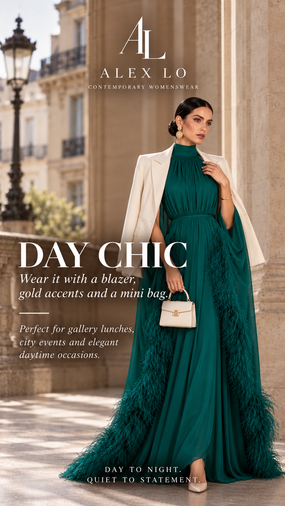Émeraude — Day Chic styling