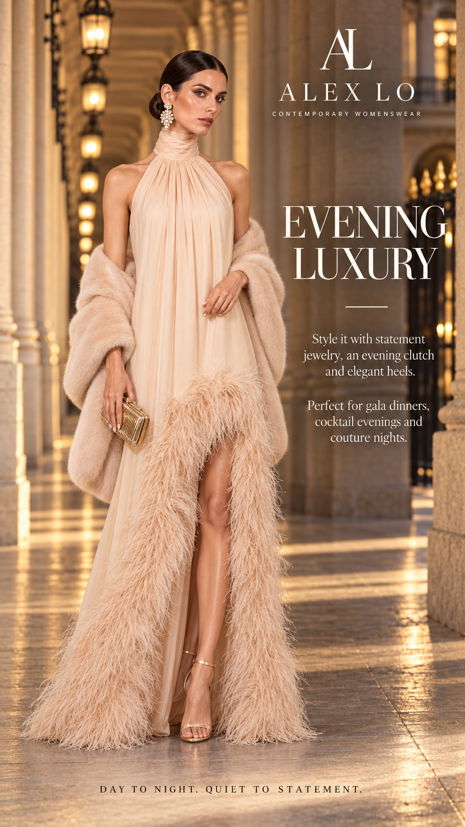 Céleste — Evening Luxury styling
