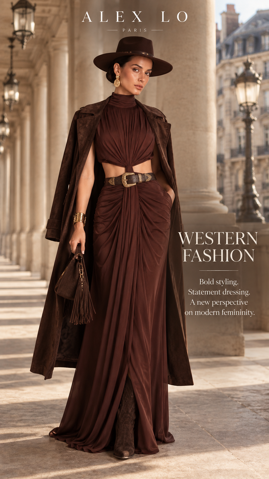 Western Fashion — Bold styling, statement dressing.