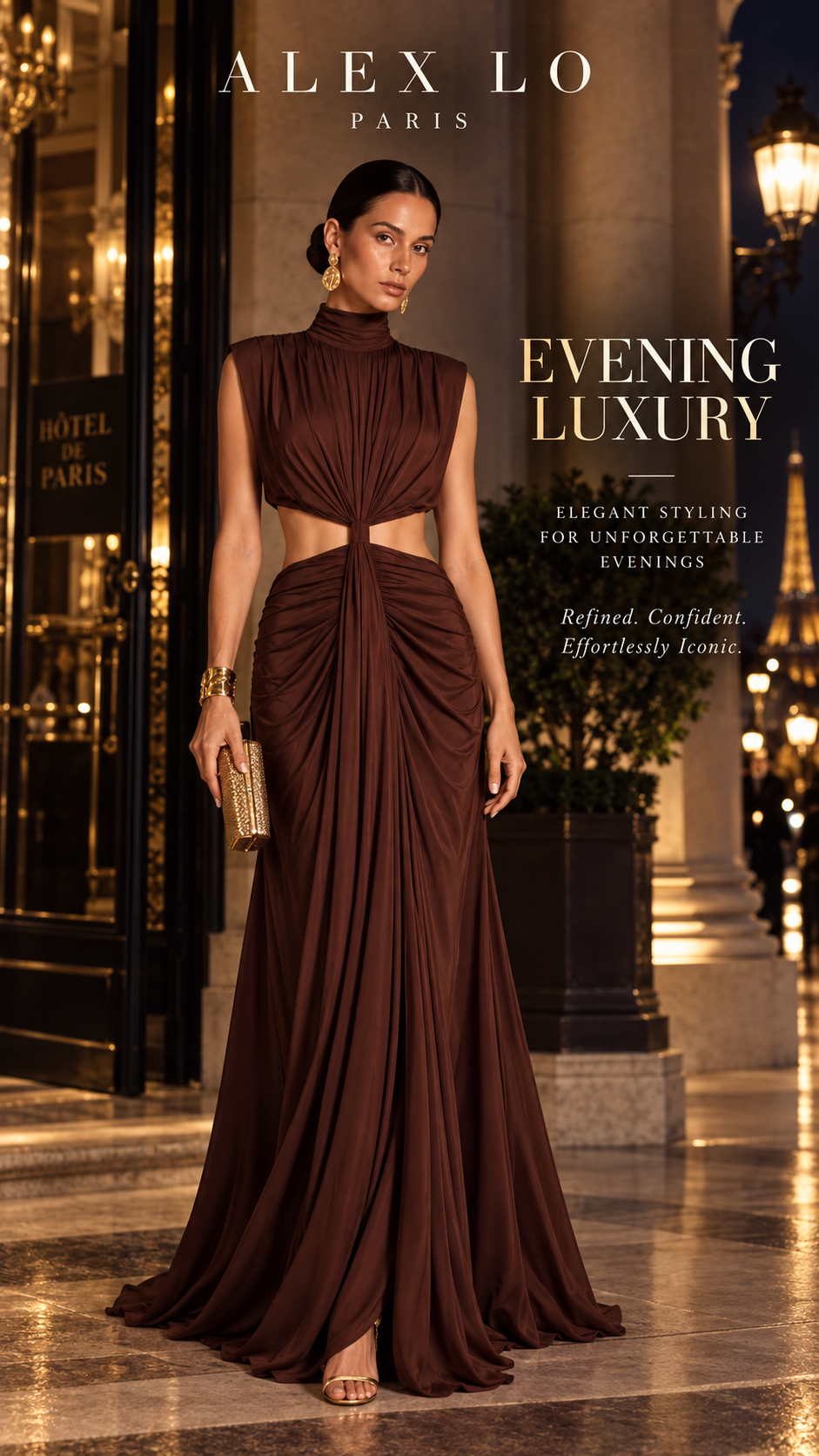 Evening Luxury — Refined. Confident. Iconic.